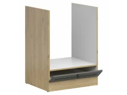 Modulskab til indbyggede apparater Classic Grey Oak 109