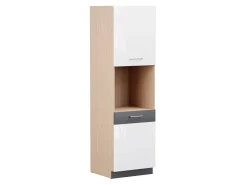 Modulskab til indbyggede apparater Mode White 125