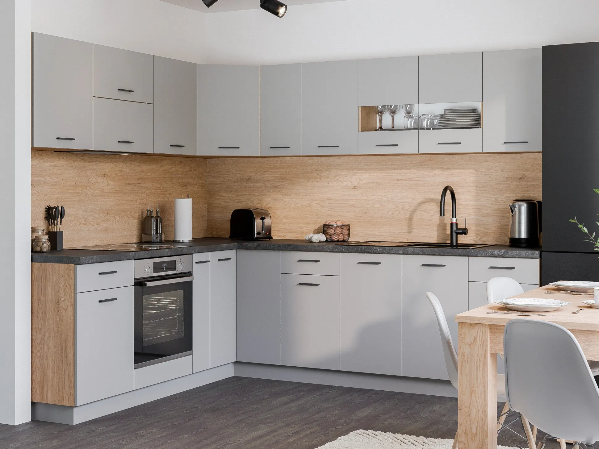 Modulvægskab Ati Grey 120