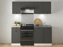 Modulvægskab Classic Grey 104