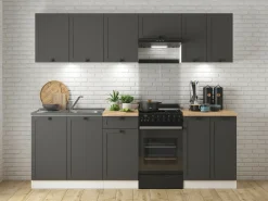 Modulvægskab Classic Grey 104