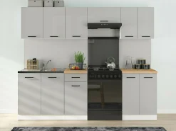 Modulvægskab Line Grey 111