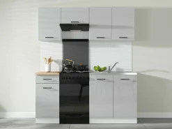 Modulvægskab Line Grey 103