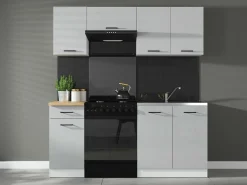 Modulvægskab Line Grey 109