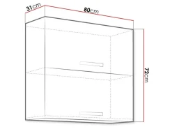 Modulvægskab Multi Cream 111