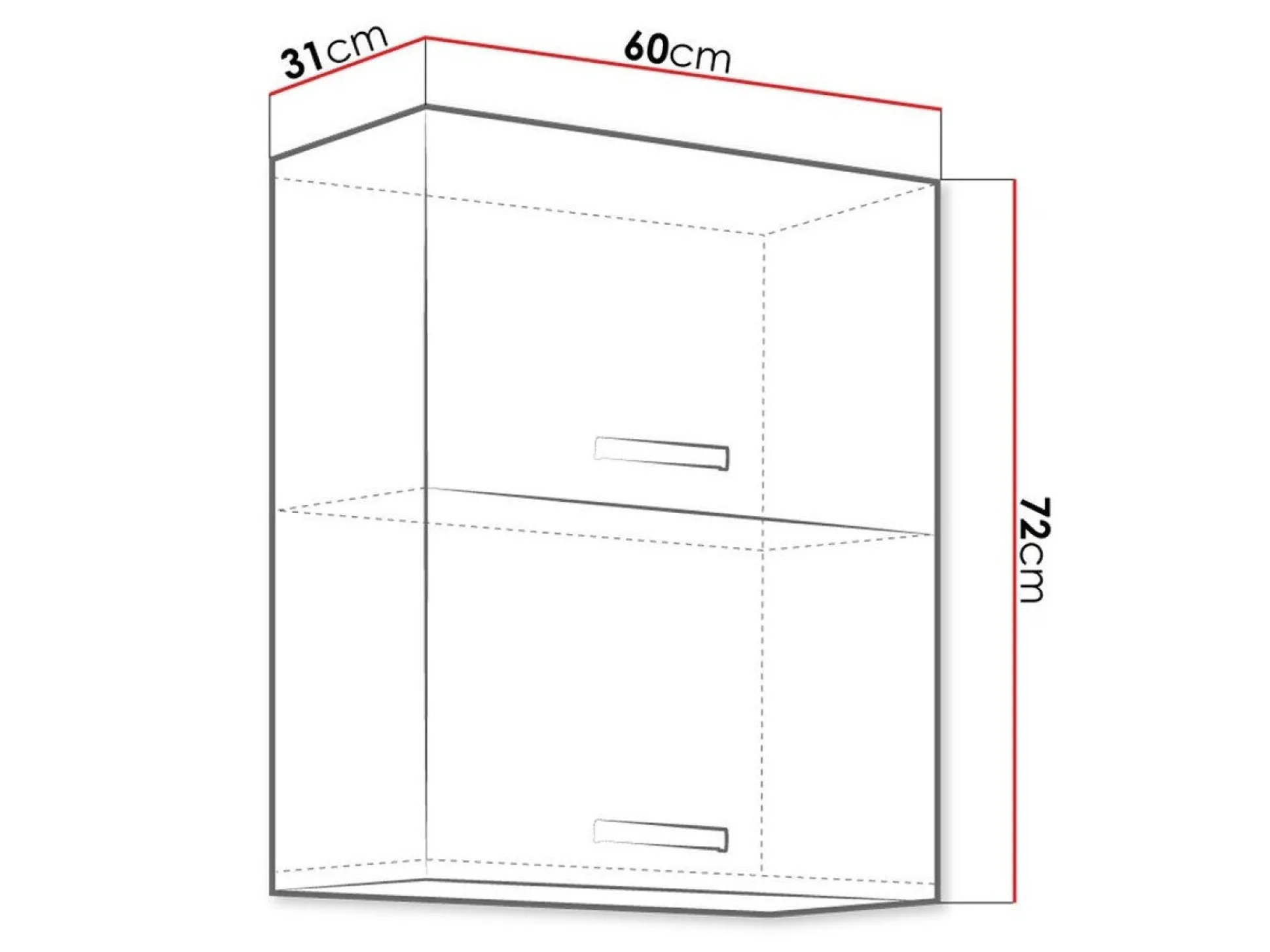 Modulvægskab Multi Cream 115