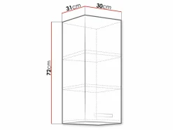 Modulvægskab Multi Cream 104