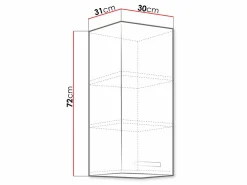 Modulvægskab Multi White 104