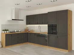 Modulvægskab Retro Grey 133