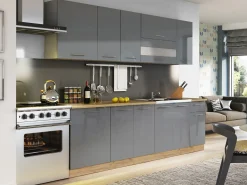 Modulvægskab Tiffa Grey 119