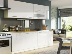 Modulvægskab Tiffa White 124