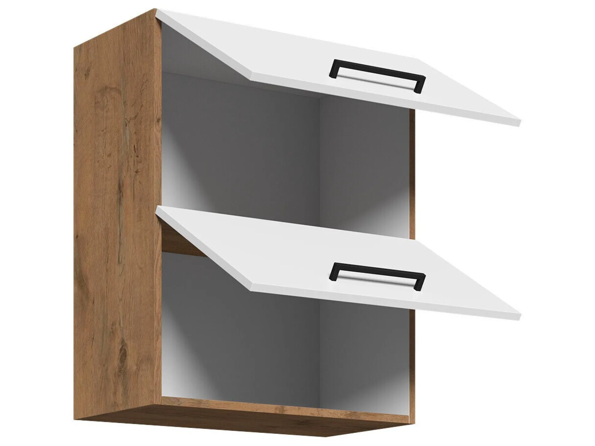 Modulvægskab Wood Grey 130