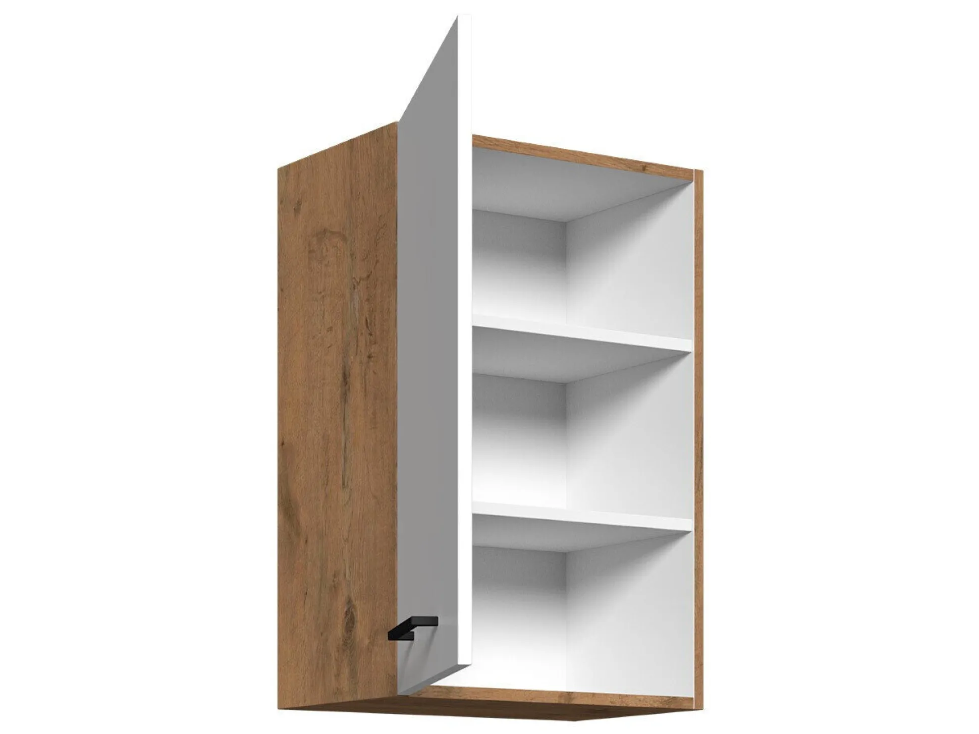 Modulvægskab Wood White 101