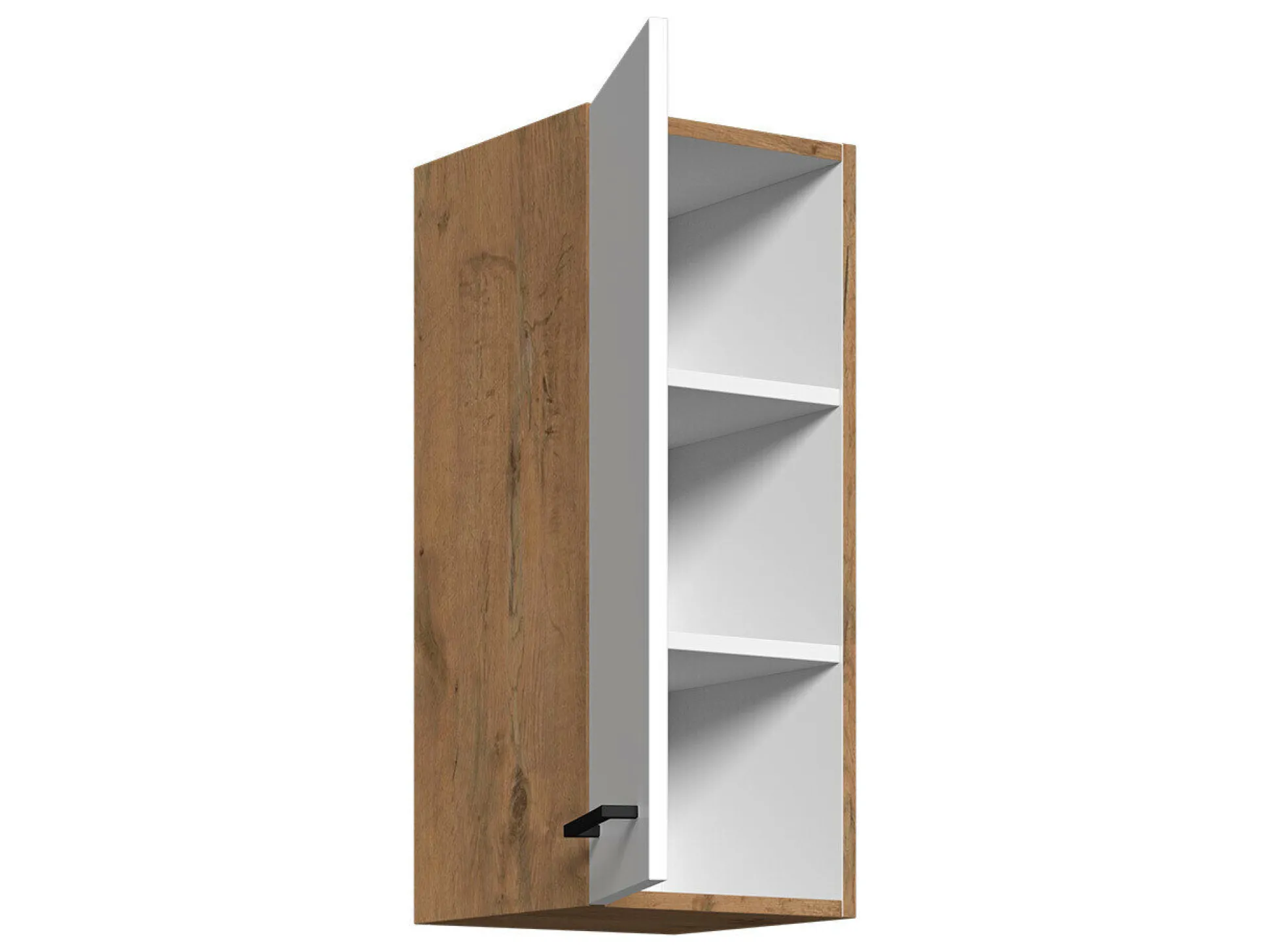 Modulvægskab Wood White 133