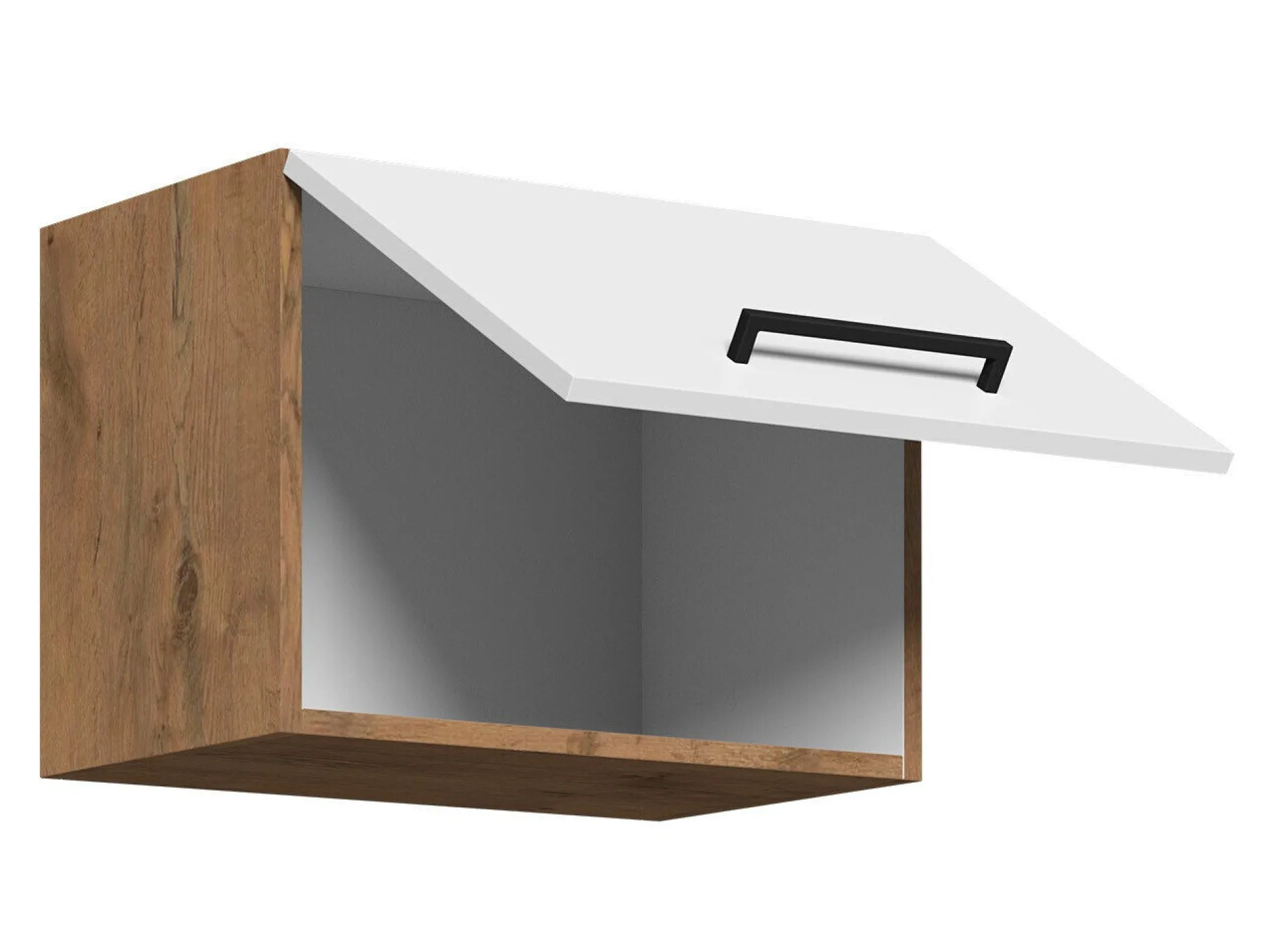 Modulvægskab Wood White 117