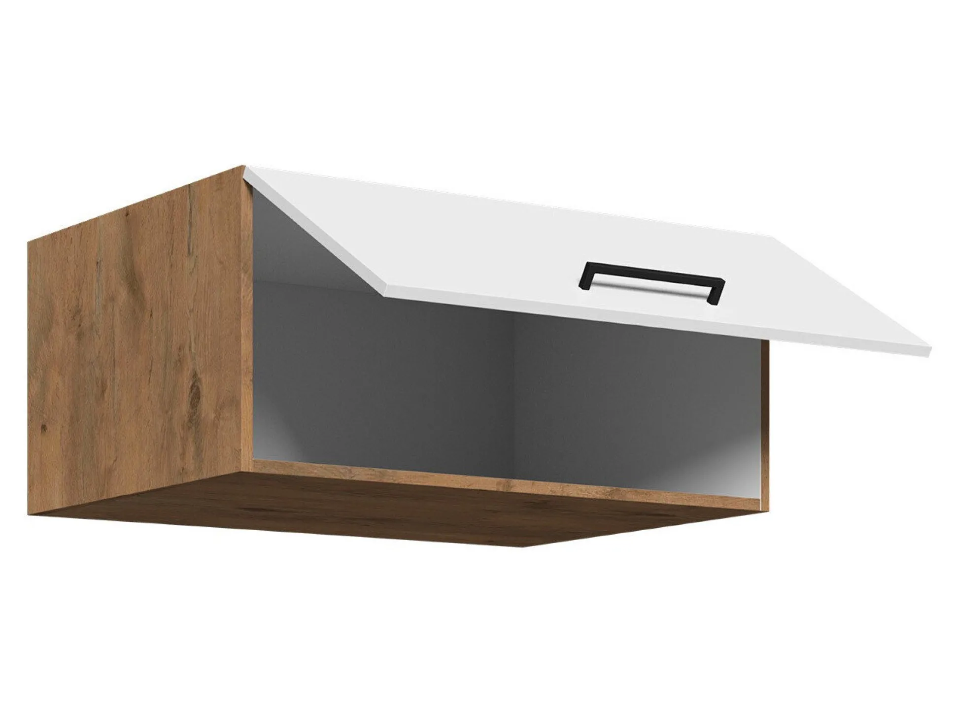 Modulvægskab Wood White 134