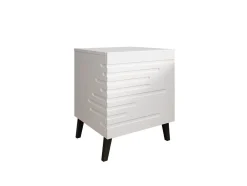 Natbordssæt Charlotte 141 (Hvid)