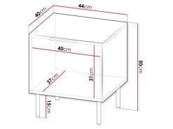 Natbordssæt Mardalu 106