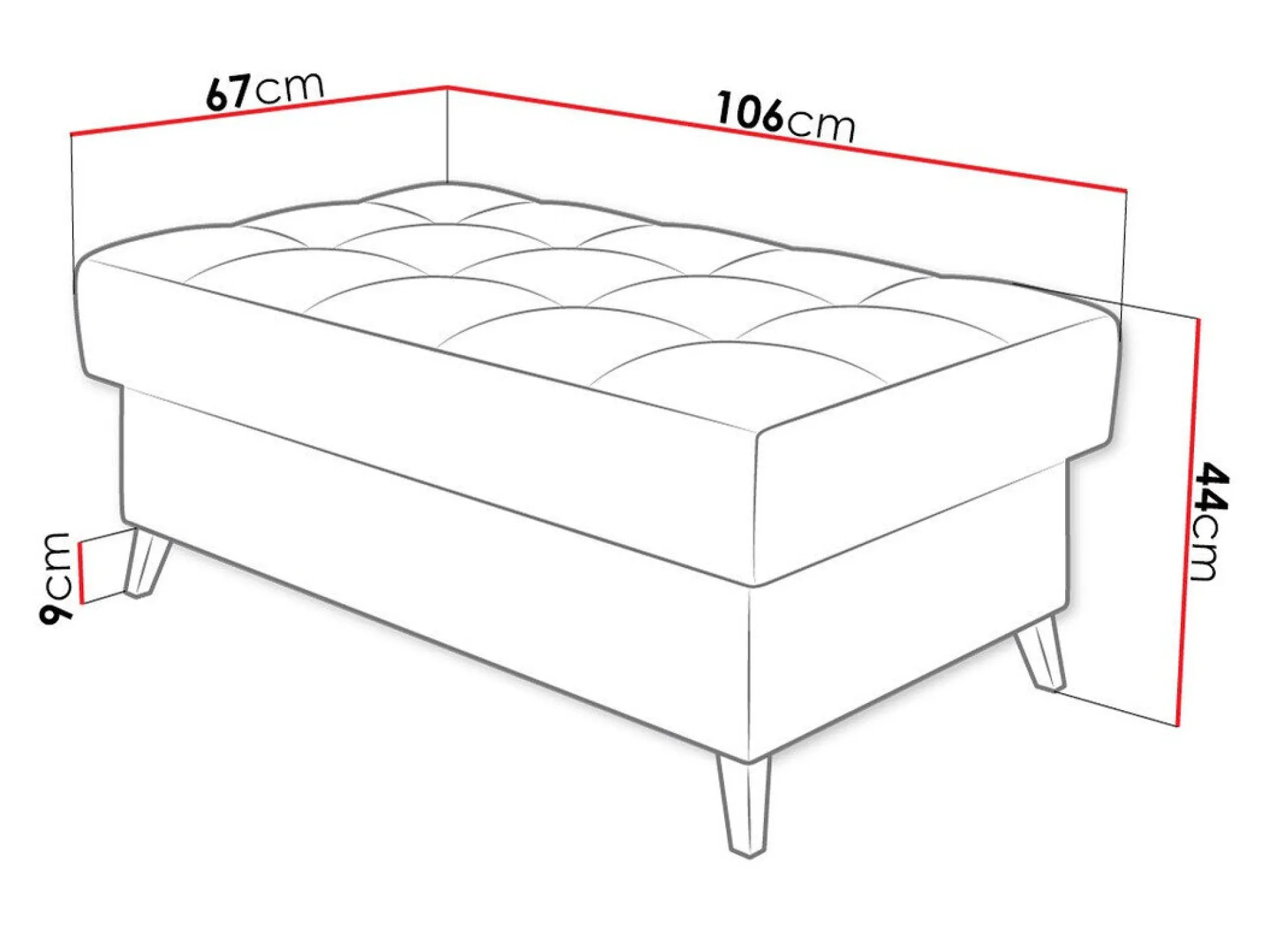 Polstret bænk Comfivo Agnus I (Fresh 11)
