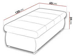 Polstret bænk Comfivo Olivetum I (Soft 029 + Majorka 03)