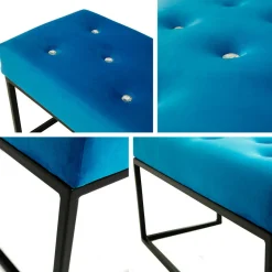 Polstret bænk Germantown 103 (French Velvet 685)