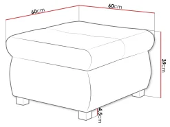Puf Comfivo Nitor (Venus Velvet 2932)