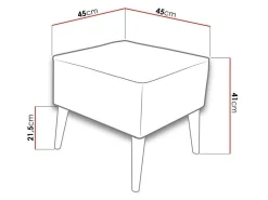 Puf Comfivo Ulmus I (Alfa 01)