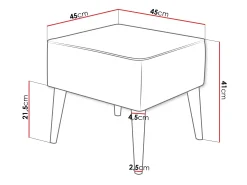 Puf Comfivo Ulmus IV (Poso 100)