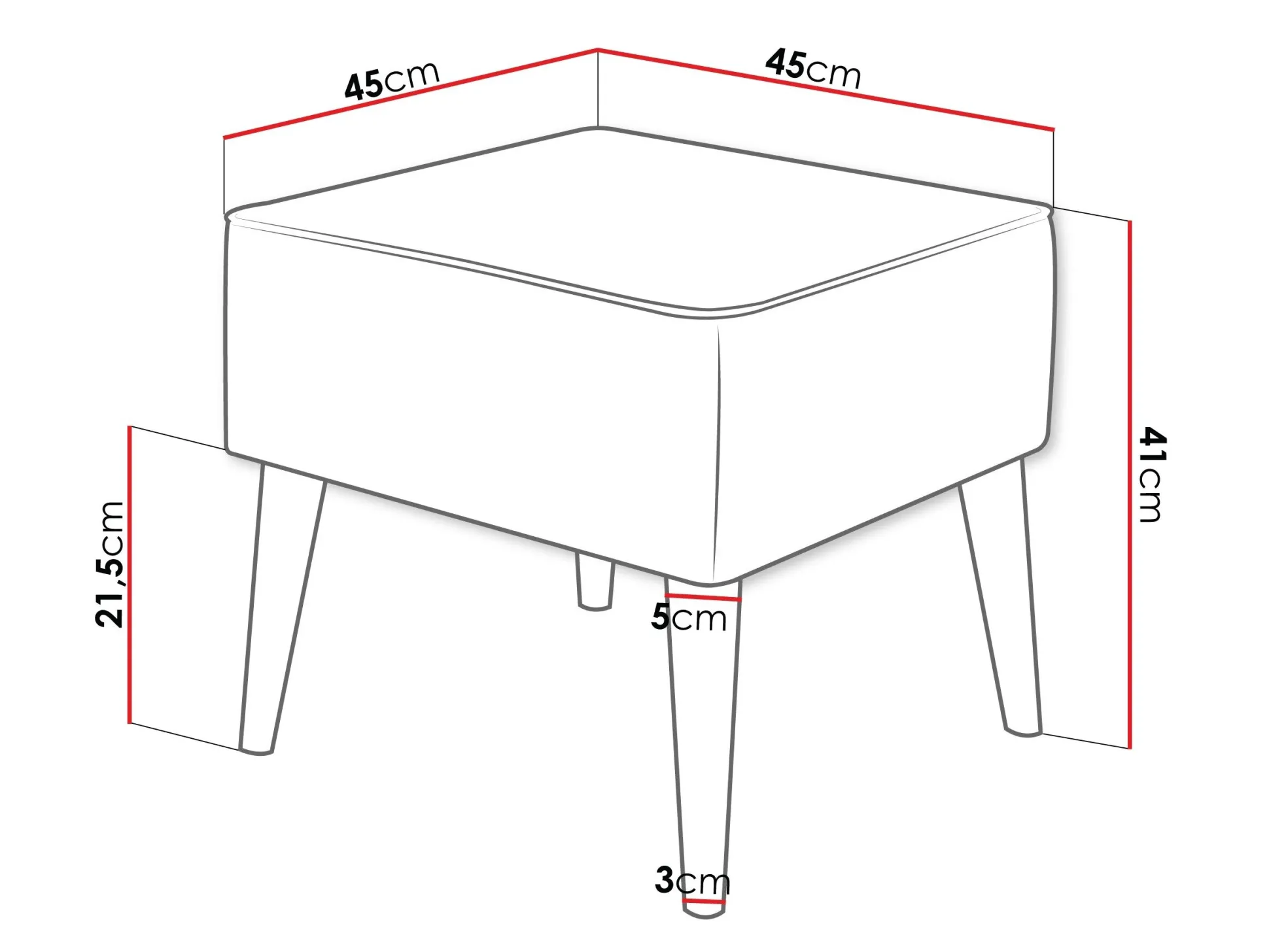 Puf Comfivo Ulmus V (Lambi 04)