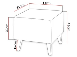 Puf Delbene 103 (Moric 06)