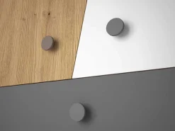 Reol Almira 103 (Artisan eg + Hvid)