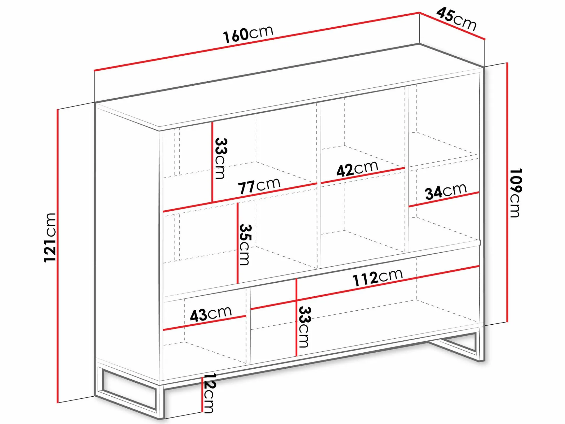 Reol Calcalo 106 (Beige)
