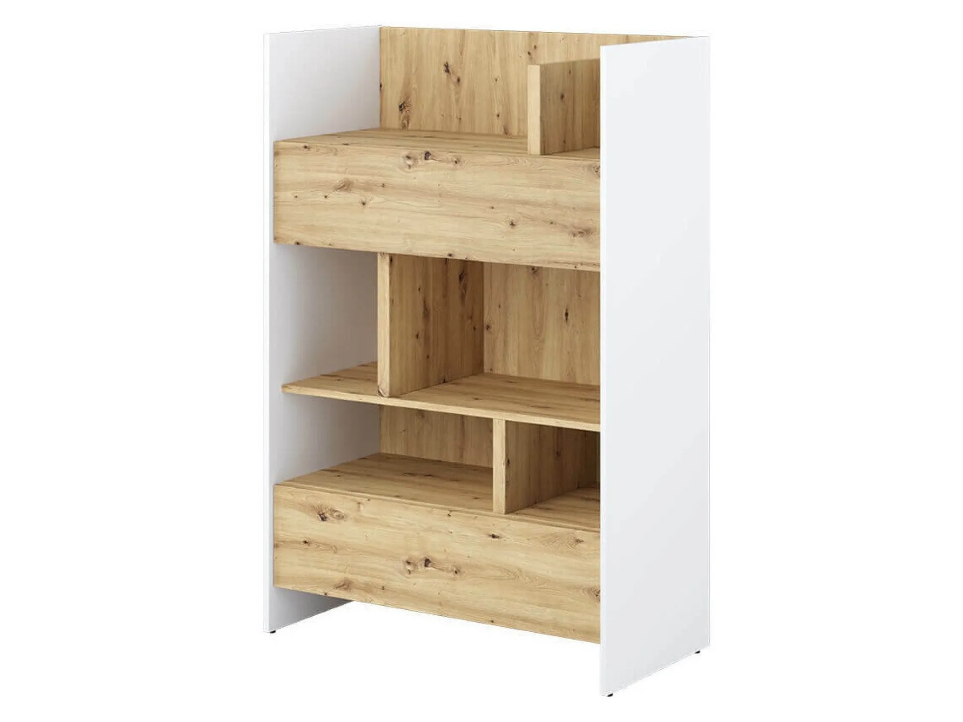 Reol Concept Pro Lenart Levfere 150 (Hvid + Artisan eg)