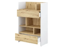 Reol Concept Pro Lenart Levfere 150 (Hvid + Artisan eg)