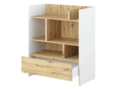 Reol Concept Pro Lenart Levfere 149 (Hvid + Artisan eg)