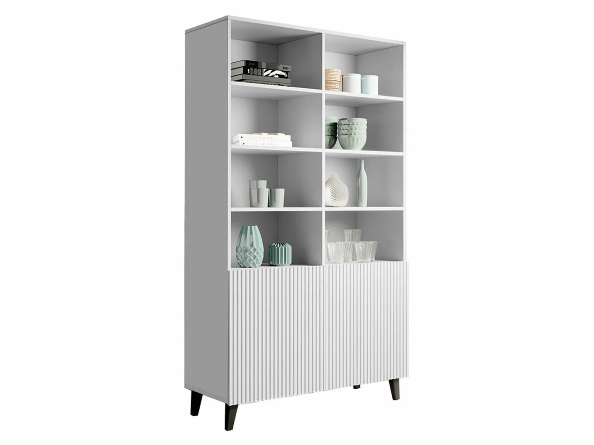 Reol Dicto I (Hvid + Sort)