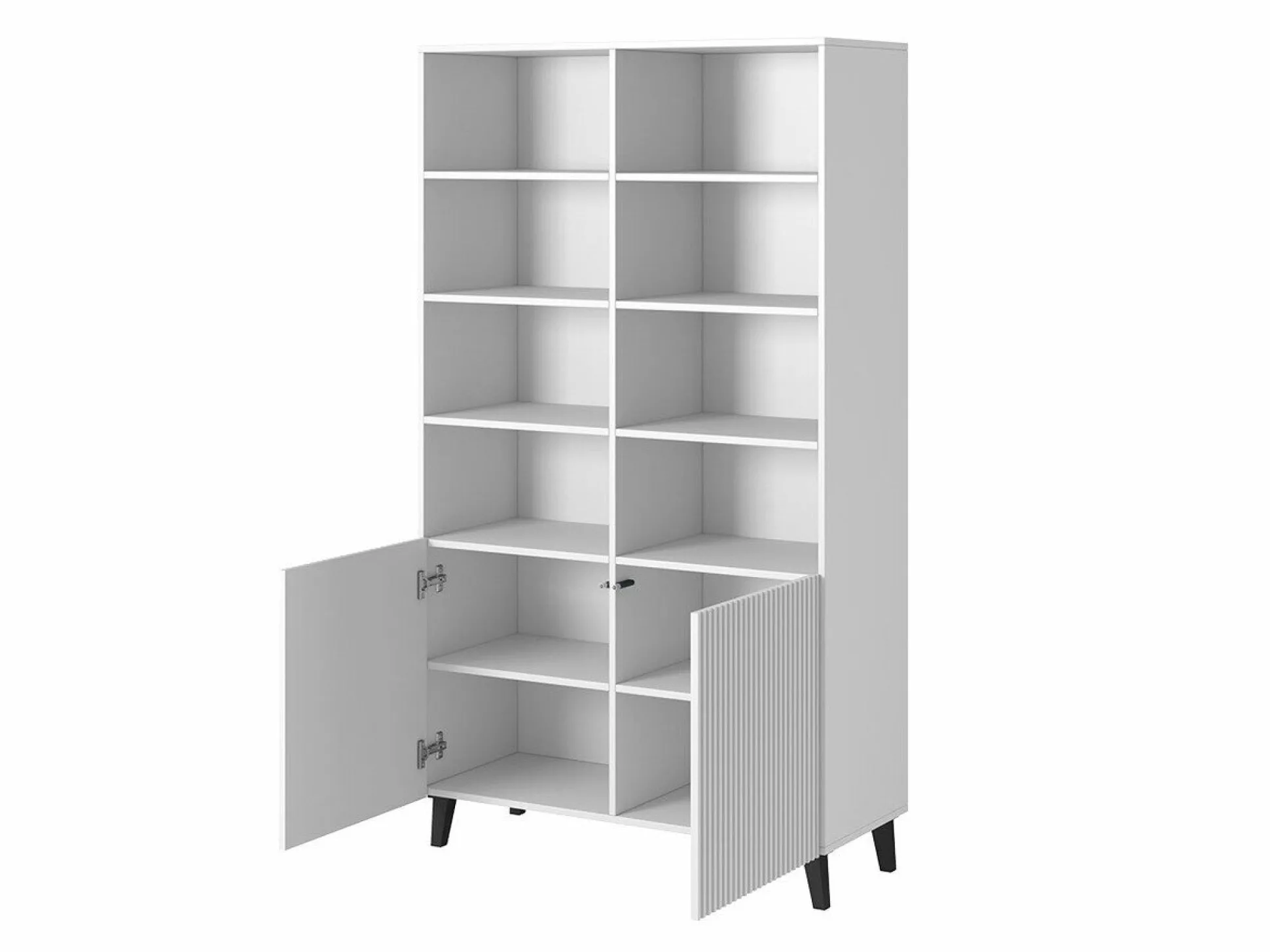 Reol Dicto I (Hvid + Sort)