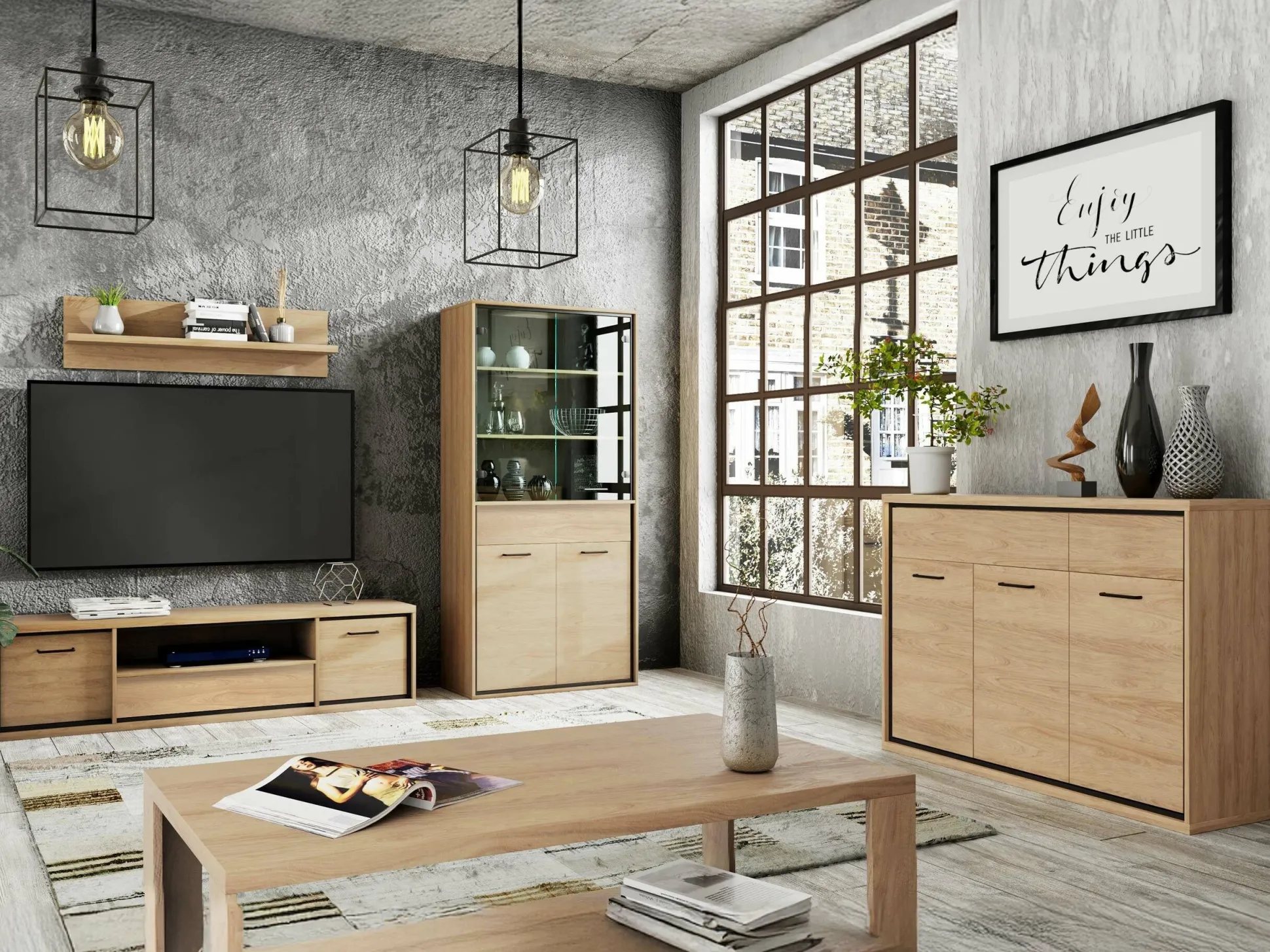 Reol Etrmoni 102 (Lyst træ)