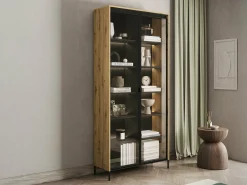 Reol Fernolu 106 (Artisan eg + Sort)