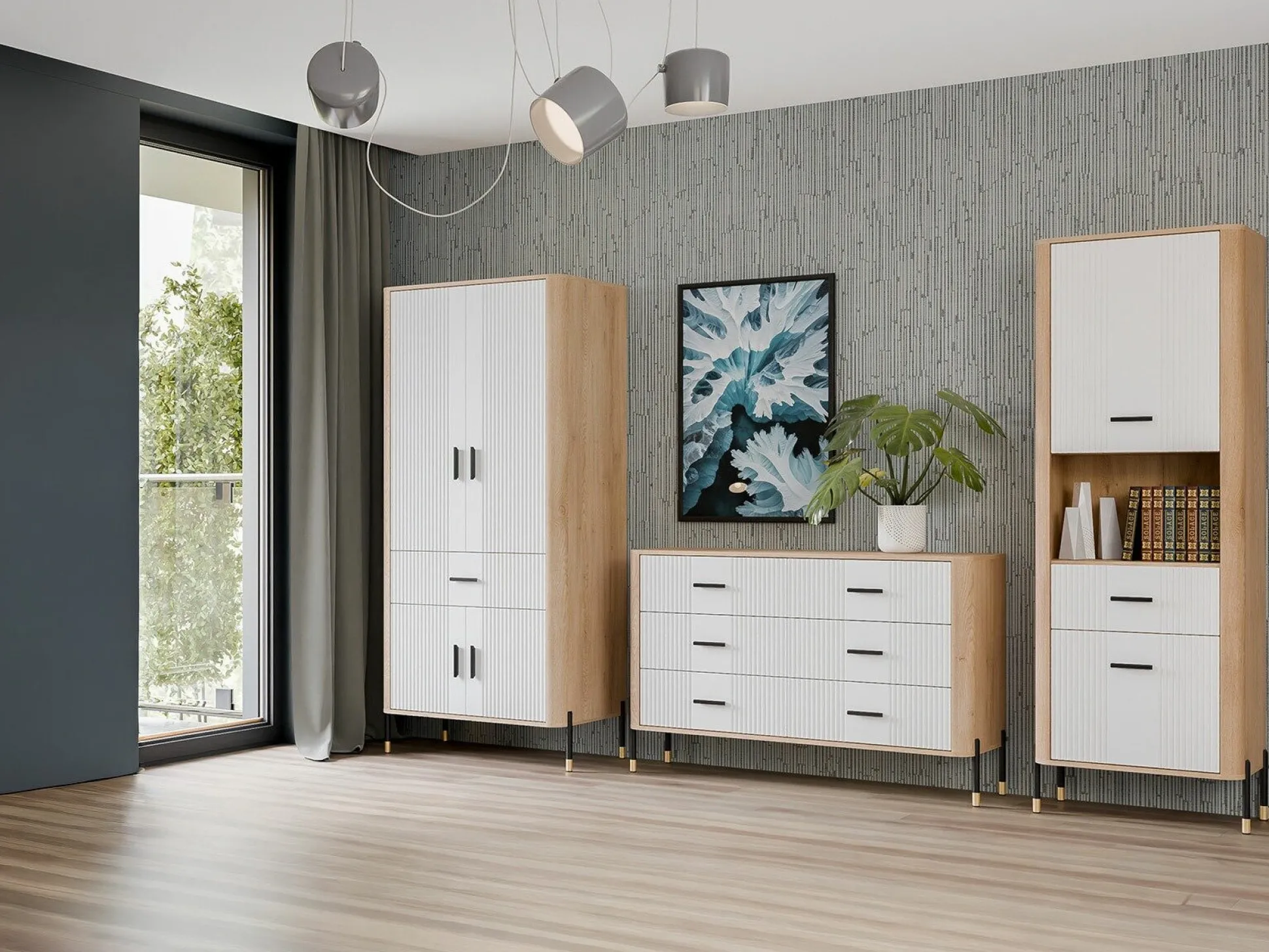 Reol Flosora 131 (Hvid)