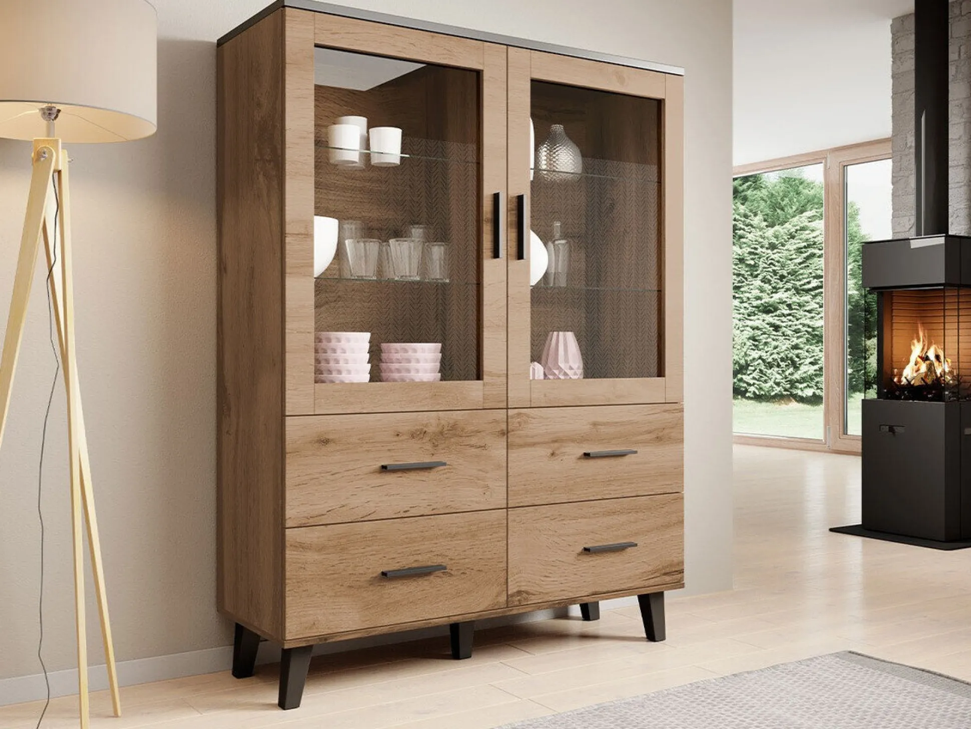 Reol Larfloi 110 (Wotan eg + Sort)