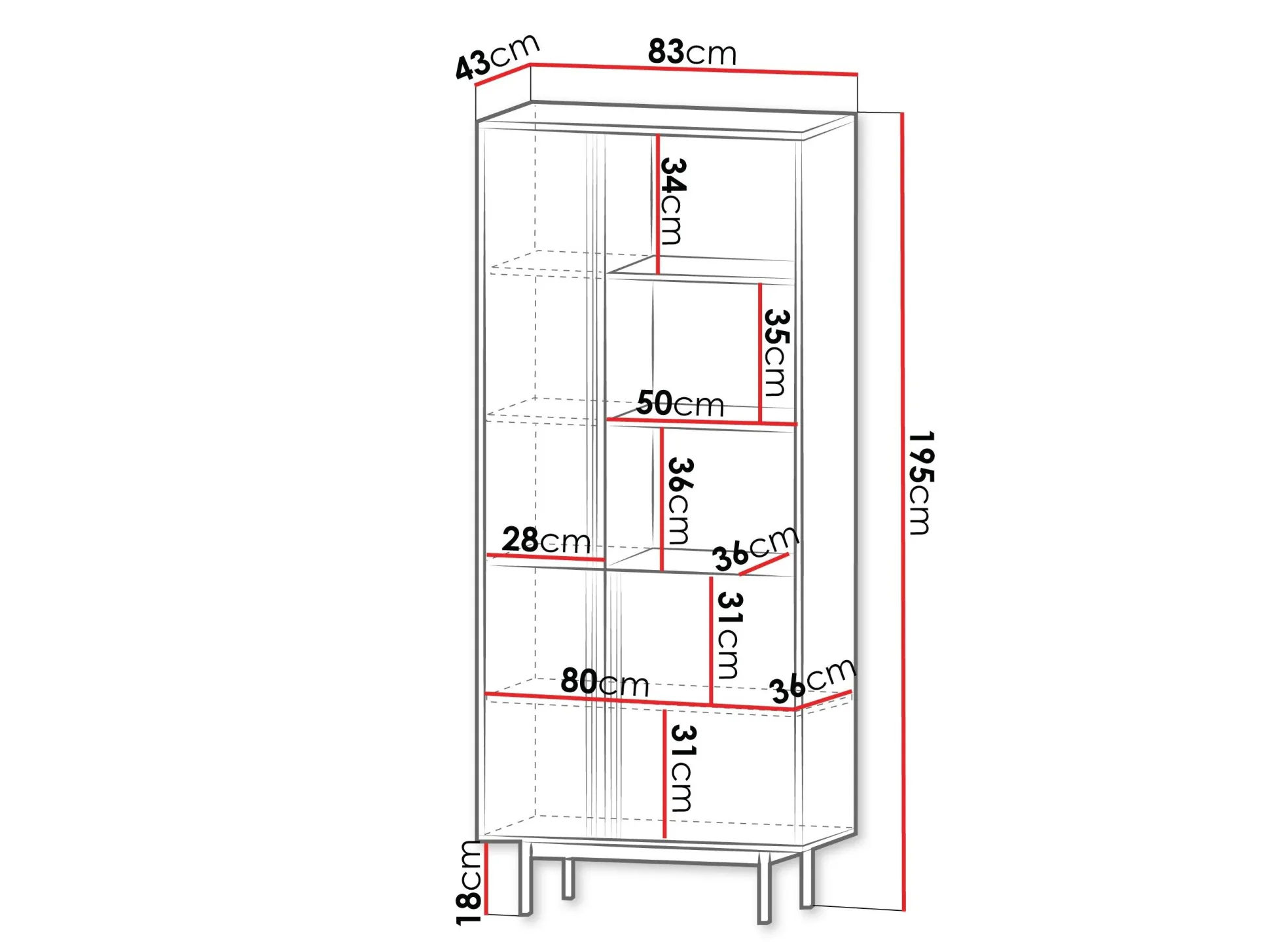 Reol Levali 101 (Beige)
