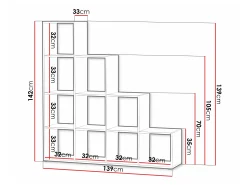 Reol Lexicon I (Hvid)