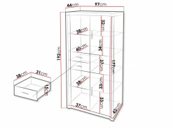 Reol Lorelie 120 (Trøffel)