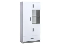 Reol Lorlare 113 (Hvid + Grå)