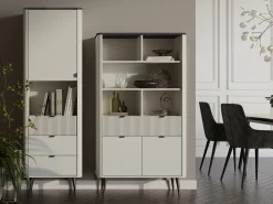 Reol Lufela 103 (Kashmir + Grå marmor)