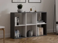 Reol Mandeville 287 (Hvid + Antracit)