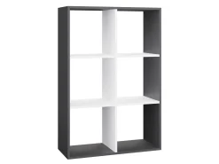 Reol Mandeville 287 (Hvid + Antracit)