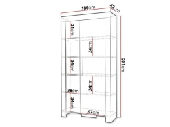 Reol Melfeli 102 (Sonoma eg)