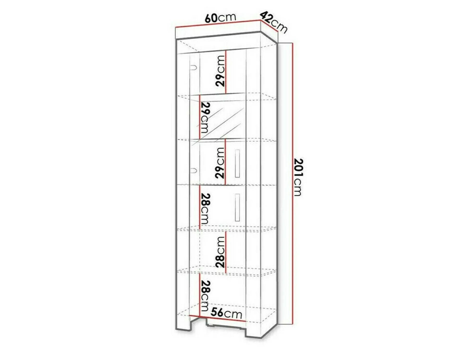 Reol Melfeli 103 (Sonoma eg)